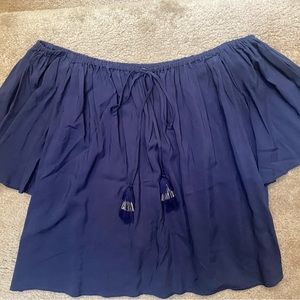 Lilly Pulitzer Off-the-Shoulder Top L